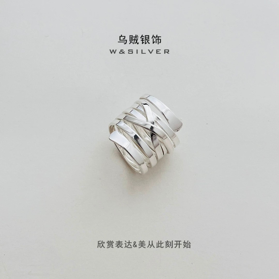 秒杀！设计师通体S925银断货孤品秒杀！没有瑕疵，不支持退换货！