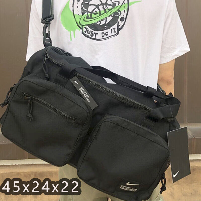耐克包斜挎包大容量单肩斜挎手拎运动行李背包包邮DH7710 CK2795