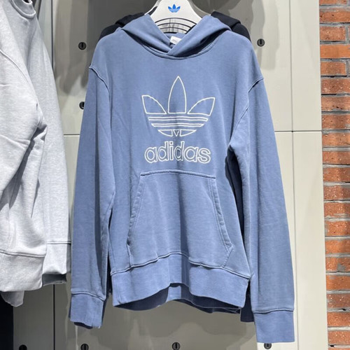 阿迪达斯三叶草男卫衣宽松套头
