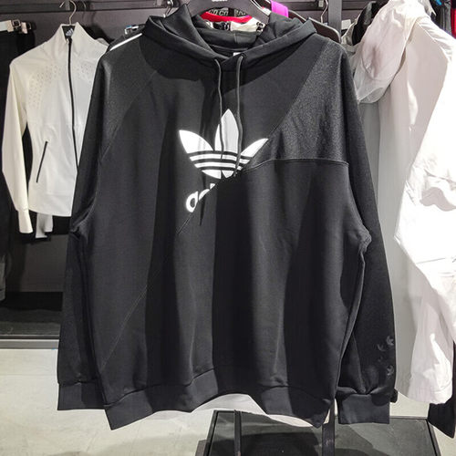 阿迪达斯三叶草卫衣宽松运动休闲