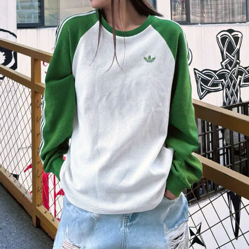 阿迪达斯三叶草男女长袖