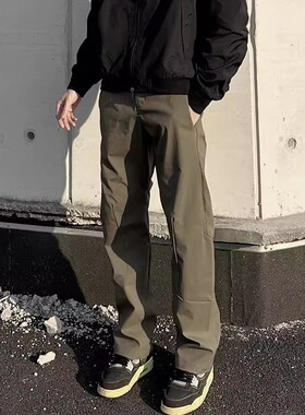 LIMOU春季鸟家macai买菜神裤T800机能速干直筒户外冲锋长裤子男裤