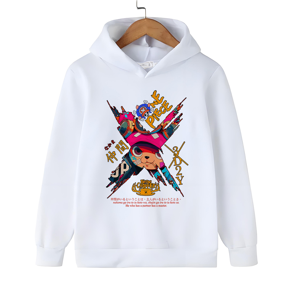 动漫上衣游戏周边海贼王航海王尼克路飞连帽卫衣电影宽松潮流衣服