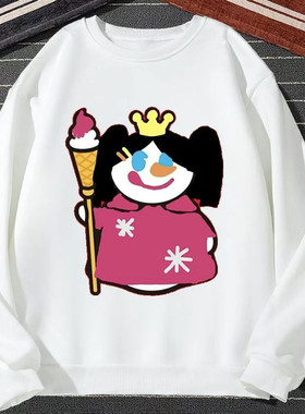 恶搞蜜雪冰城雪王卫衣