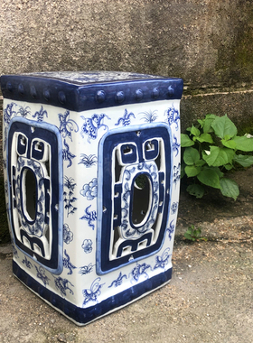 景德镇中式风客厅样板间室外摆件