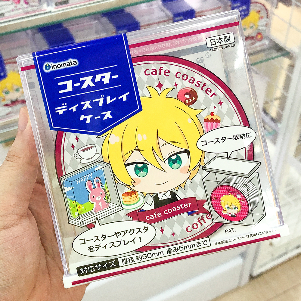 吧唧徽章收纳盒收藏盒谷子动漫亚克力立牌展示 日本大创DAISO代购