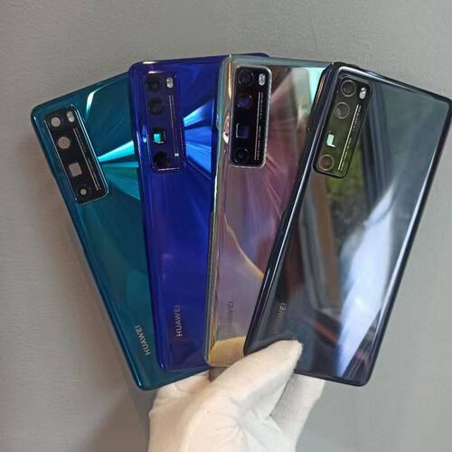 二手拆机 华为nova7原装后盖nova7pro电池盖nova7se玻璃外壳 后壳