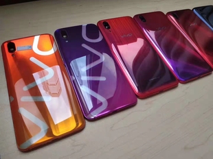 二手拆机后盖 vivox23原装拆机后盖  x23幻彩版手机玻璃后壳外壳