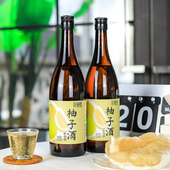 苏州桥柚子酒710ml单瓶装 6度果酒