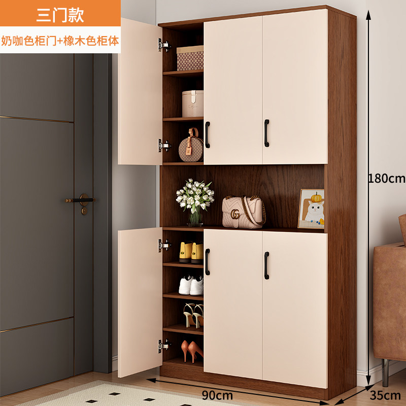 新款大型入门鞋柜家用陈列柜隔断展示柜置物收纳储物柜立柜可定制