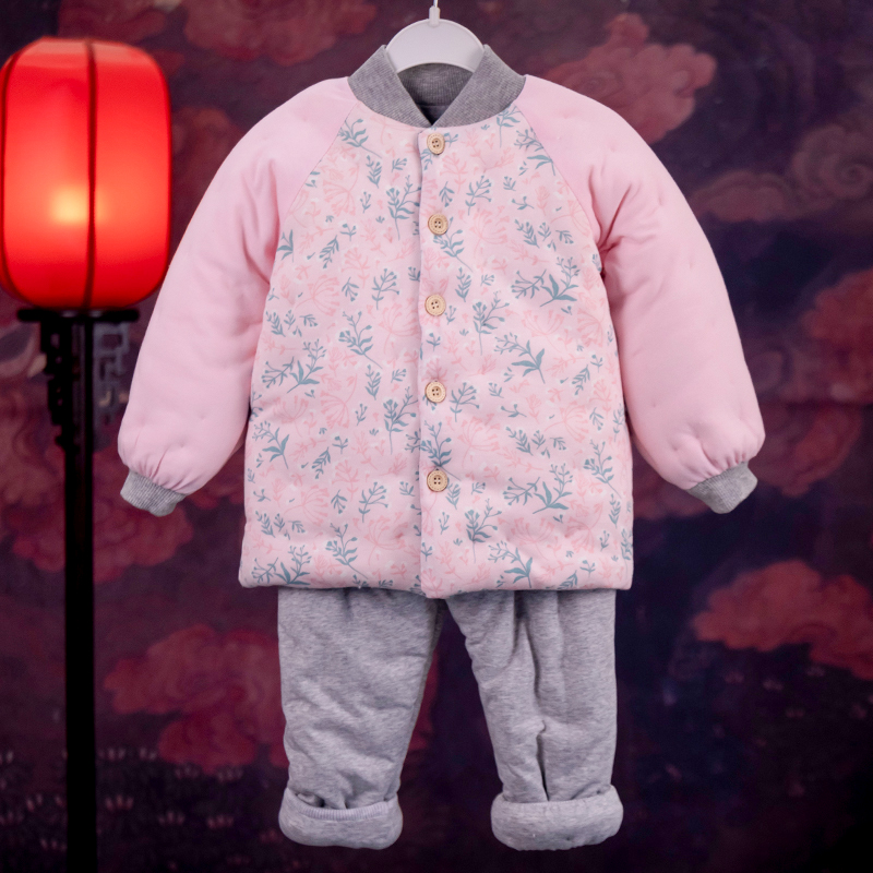 纯棉花手工棉衣宝宝内胆棉袄儿童秋冬装保暖夹棉棒球服加厚男女童