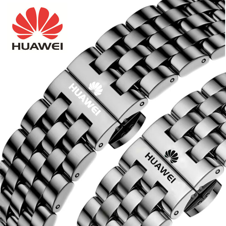 适用华为watch4/3pro手表带GT4/GT2/GT3pro荣耀保时捷男精钢表链图片