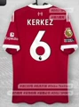 25-26 Liverpool Home + Print No.6 + Patch