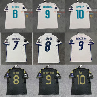复古球衣足球服皇马竞C罗卡卡洛斯菲戈劳尔贝克汉姆齐达内球衣