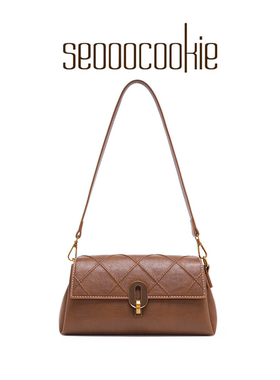 Seooocookie韩国2025新款高级感轻奢腋下包包气质复古单肩斜挎包