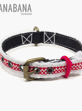 西班牙Guanabana品牌进口手工编织Wayuu宠物系列猫狗项圈