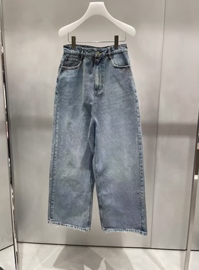 正品2H1R808-23  D大23春6 1399W 蓝色 垮档牛仔裤