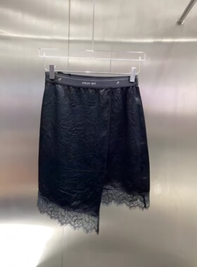 正品24春蕾丝边半裙3I1S224-240吊牌735