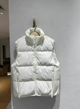 正品2022冬白色黑色马甲3E4K103-220