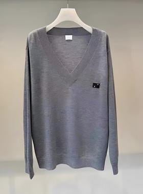 正品2I3E453-240 D大24秋6 1899W  V领针织套衫