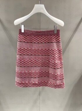 正品1I2E705-240  24夏2-1 2390 大红色 针织半裙