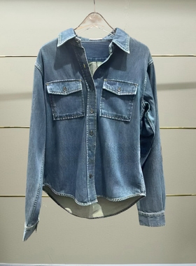 正品3I4RC06-240  24冬牛仔衬衫吊牌995