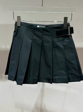 正品3I2S239 -24D小 24夏3 995W 黑色N 百褶半裙