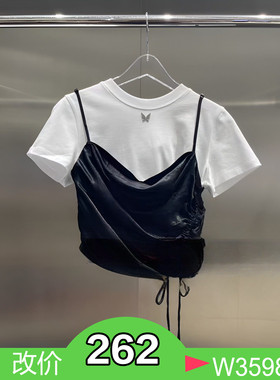 正品3H2B349-23 D小23夏3 895W 漂白色  T恤两件套