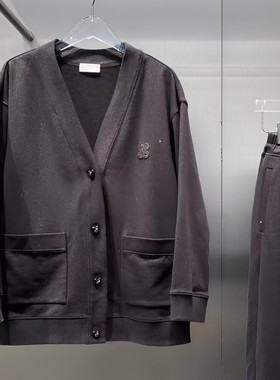 正品3I3F426-240 D小24秋5 1290 近黑色Y 烫银外套