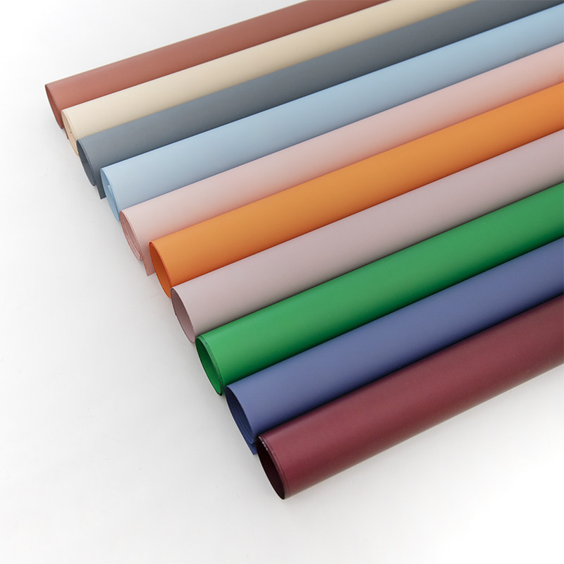 教师节鲜花包装纸晨雾哑光纸磨砂雾面纸花束包装花艺diy包装材料