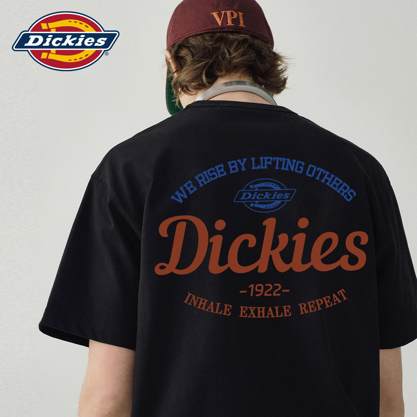 Dickies美式复古短袖t恤男士2026夏季新款宽松休闲高品质体恤衫A