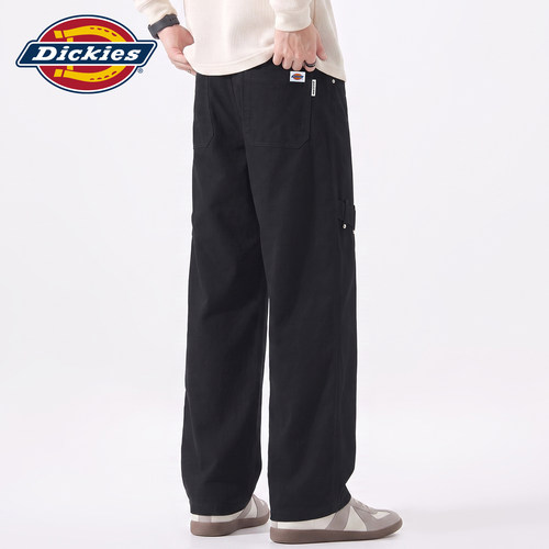 Dickies美式铆钉拼接垂感休闲裤