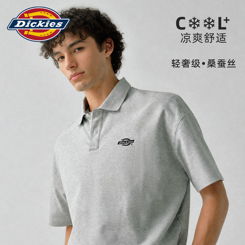 Dickies冰丝速干抗菌polo短T