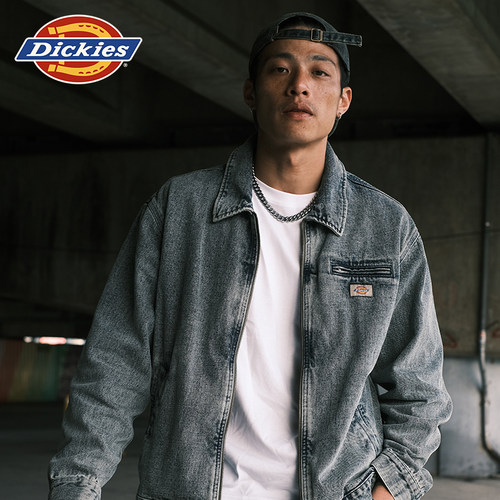 Dickies重磅牛仔底特律IKE夹克