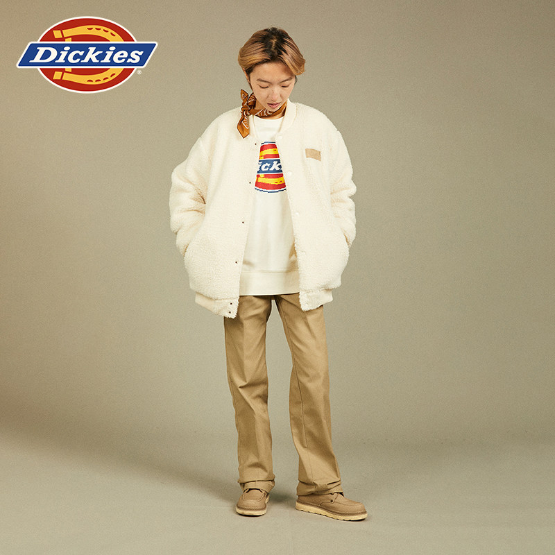 Dickies帝酷适秋冬 双面穿仿羊羔绒夹克棉服外套宽松男女情侣同款,女装/女士精品,棉衣/棉服,淘宝优惠券,粉丝福利购,淘宝优惠卷