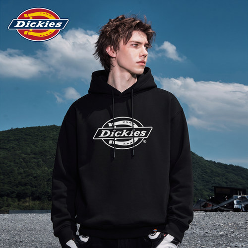 Dickies美式复古宽松连帽卫衣男