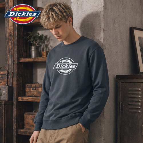 Dickies美式潮牌宽松圆领卫衣