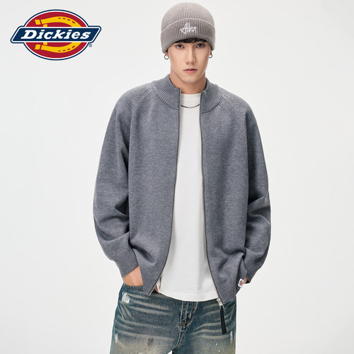 Dickies男秋季休闲百搭毛衣外套
