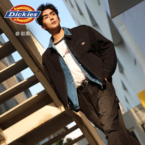 Dickies重磅牛仔底特律IKE夹克