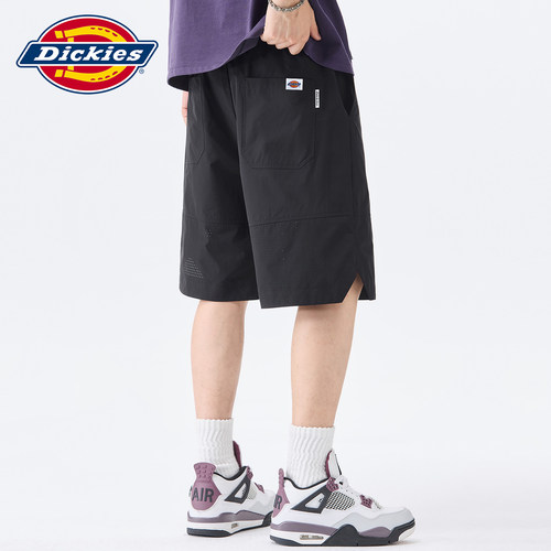 Dickies抽绳网眼设计休闲短裤
