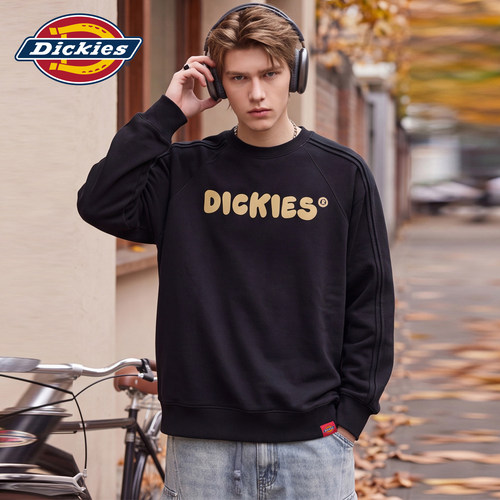 Dickies男秋季宽松休闲圆领卫衣