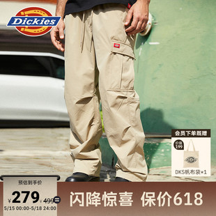 裤 宽松休闲轻能户外速干裤 口袋工装 Dickies24春夏新品