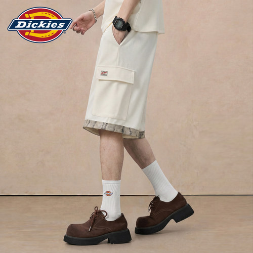 Dickies帝酷适纯色工装短裤男夏