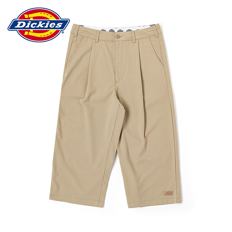 Dickies帝酷适2025年春夏阔腿版型工装休闲宽松七分裤宽松男下装,男装,休闲裤,淘宝优惠券,粉丝福利购,淘宝优惠卷