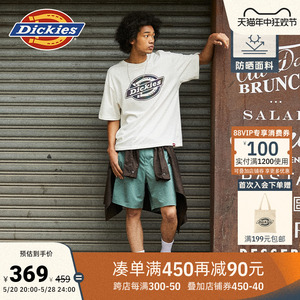 Dickies春夏工装SOLOTEX UV轻防晒短裤男女情侣宽松山系短裤