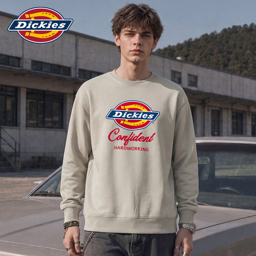 Dickies美式经典印花宽松卫衣
