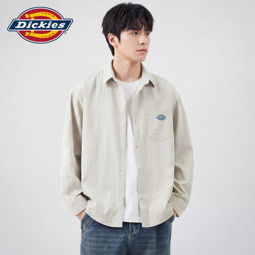 Dickies美式休闲长袖衬衫男士