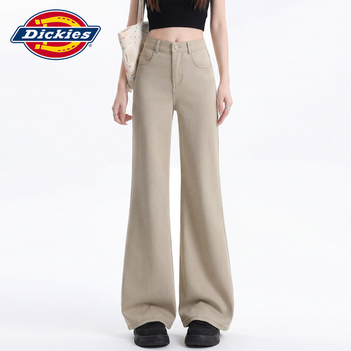 Dickies帝酷适弹力微喇牛仔裤女Y