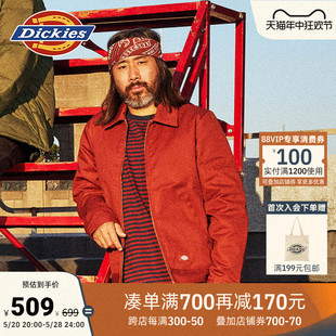 Dickies春夏工装 男女情侣 TJ15老夹克薄夹棉棉服外套