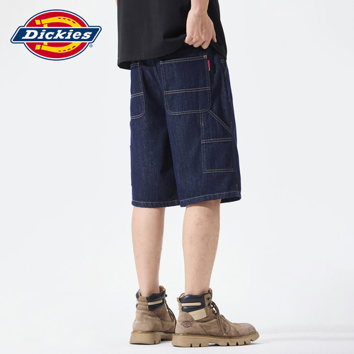 Dickies美式复古直筒休闲五分裤
